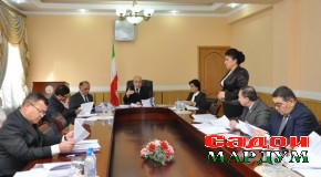 Дар Шӯрои Маҷлиси намояндагони Маҷлиси Олии Ҷумҳурии Тоҷикистон