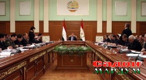 Маҷлиси навбатии Ҳукумати Ҷумҳурии Тоҷикистон