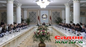 Ҷаласаи Шӯрои миллии рушди назди Президенти Ҷумҳурии Тоҷикистон