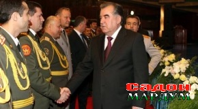 Иштирок дар тантанаҳои бахшида ба солгарди таъсиси Қувваҳои Мусаллаҳи Ҷумҳурии Тоҷикистон