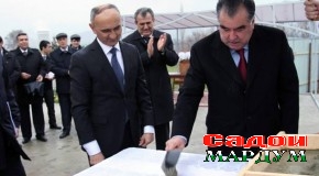 Ифтитоҳи як бинои нави маъмурӣ ва оғози сохтмони ду иншооти бузург