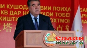 Бунёди хатти интиқоли барқ ва мактабҳои нав натиҷаи пурсамари ҳамкориҳои Тоҷикистону Хитой мебошад