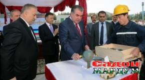 Гузоштани санги асоси Маркази перинатологӣ ва Беморхонаи бемориҳои рӯҳӣ ва наркологӣ