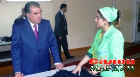 Ифтитоҳи фабрикаи дӯзандагӣ дар шаҳри Душанбе
