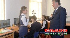 Ифтитоҳи мактаби нав дар деҳоти «Гулистон»