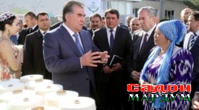 Корхонаи ресандагӣ ва бофандагии «Ресандаи Тоҷикистон» ба кор шурӯъ кард