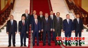 Мулоқот бо сарони ҳукуматҳои кишварҳои иштирокчии Иттиҳоди Давлатҳои Мустақил