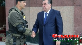 Вохӯрӣ бо афсарону сарбозони ҷузъу томҳои Қувваҳои Мусаллаҳ ва мақомоти ҳифзи ҳуқуқ