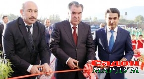 Ифтитоҳи Варзишгоҳи марказии ноҳияи Ҳисор
