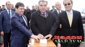 Хатти нави интиқоли барқи «Қайроққум — Ашт» дар ноҳияи Бобоҷон Ғафуров