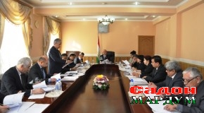 Дар Шӯрои Маҷлиси намояндагони Маҷлиси Олии Ҷумҳурии Тоҷикистон