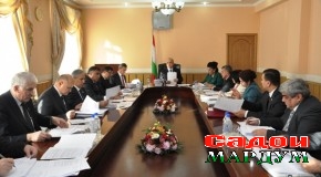 Дар Шӯрои Маҷлиси намояндагони Маҷлиси Олии Ҷумҳурии Тоҷикистон