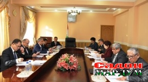 Дар Шӯрои Маҷлиси намояндагони Маҷлиси Олии Ҷумҳурии Тоҷикистон