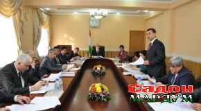 Дар Шӯрои Маҷлиси намояндагони Маҷлиси Олии Ҷумҳурии Тоҷикистон