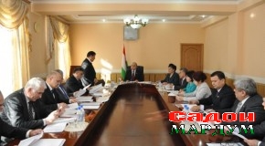 Дар Шӯрои Маҷлиси намояндагони Маҷлиси Олии Ҷумҳурии Тоҷикистон