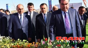 Бунёди Боғи Пешвои миллат дар Хуросон