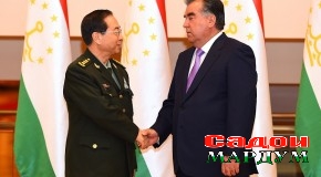Мулоқоти Эмомалӣ Раҳмон бо Фан Фэнхоэй