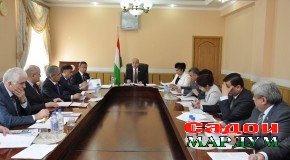 Дар Шӯрои Маҷлиси намояндагони Маҷлиси Олии Ҷумҳурии Тоҷикистон