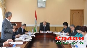 Дар Шӯрои Маҷлиси намояндагони Маҷлиси Олии Ҷумҳурии Тоҷикистон