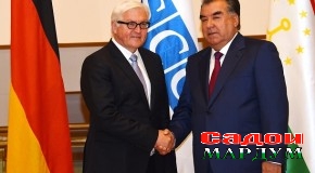 Мулоқоти Эмомалӣ Раҳмон бо Франк Валтер Штайнмайер