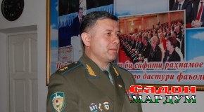 РАҶАБАЛӢ РАҲМОНАЛӢ: МАРЗИ ДАВЛАТӢ АЗ ХАТАР ЭМИН АСТ