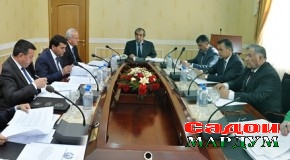 Дар Шӯрои Маҷлиси миллии Маҷлиси Олии Ҷумҳурии Тоҷикистон