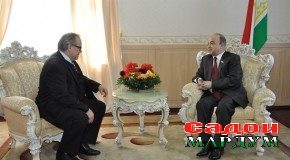 Мулоқоти Шукурҷон Зуҳуров бо намояндагони Парлумони Эстония