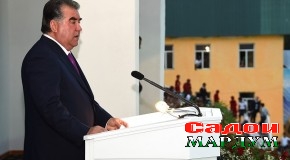Эмомалӣ Раҳмон: «Дурустии мавқеъгирии моро гузашти айём собит намуд»