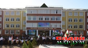 Ифтитоҳи бинои иловагии таълимӣ дар Душанбе