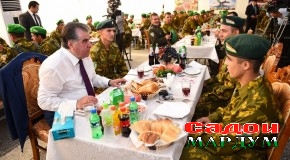 Сафари кории Пешвои миллат ба ноҳияи Мир Сайид Алии Ҳамадонӣ
