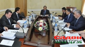 Дар Шӯрои Маҷлиси миллии Маҷлиси Олии Ҷумҳурии Тоҷикистон