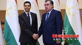 Мулоқоти Эмомалӣ Раҳмон бо Гян Ачария