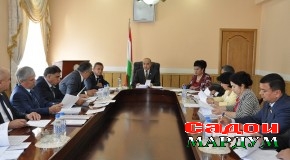 Баррасии лоиҳаи Қонуни Ҷумҳурии Тоҷикистон «Дар бораи авф»