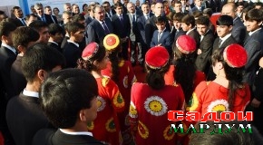 Ташрифи Пешвои миллат ба шаҳри Кӯлоб