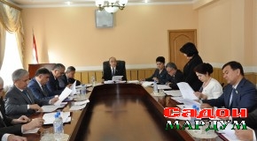 Дар Шӯрои Маҷлиси намояндагони Маҷлиси Олии Ҷумҳурии Тоҷикистон