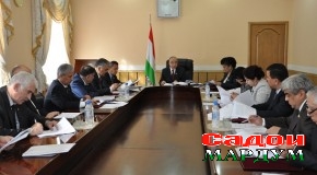 Дар Шӯрои Маҷлиси намояндагони Маҷлиси Олии Ҷумҳурии Тоҷикистон