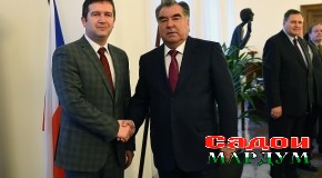 Мулоқоти Эмомалӣ Раҳмон бо Ян Ҳамачек
