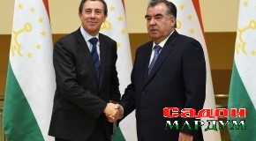 Мулоқоти Эмомалӣ Раҳмон бо Сирил Мюллер