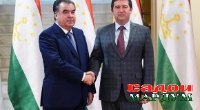Мулоқоти Эмомалӣ Раҳмон бо Ян Ҳамачек