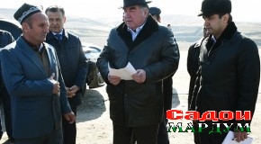 Сафари кории Сарвари давлат ба ноҳияи Хуросон