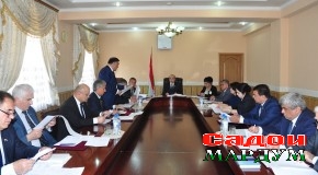 Дар Шӯрои Маҷлиси намояндагони Маҷлиси Олии Ҷумҳурии Тоҷикистон