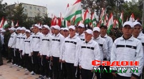 Гусели аввалин ихтиёриён ба хизмати ҳарбӣ