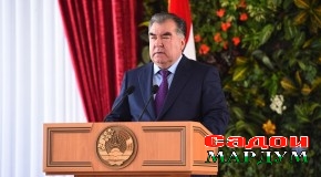 Суханронии Президенти Ҷумҳурии Тоҷикистон Эмомалӣ Раҳмон дар вохӯрӣ бо роҳбарон ва ­кормандони муҳандисиву техникии Неругоҳи барқи обии «Роғун» 10 майи соли 2017