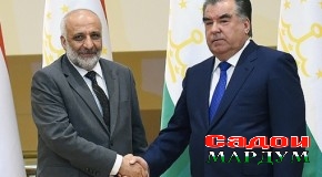 Мулоқоти Эмомалӣ Раҳмон бо Муҳаммад Масум Станикзай