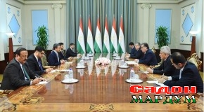 Мулоқоти Эмомалӣ Раҳмон бо Шайх Абдулло бин Зойид Оли Наҳён
