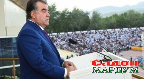 Суханронии Асосгузори сулҳу ваҳдати миллӣ — Пешвои миллат, Президенти Ҷумҳурии Тоҷикистон муҳтарам Эмомалӣ Раҳмон ба ифтихори Рӯзи ҷавонон, шаҳри Душанбе, 23 майи соли 2017