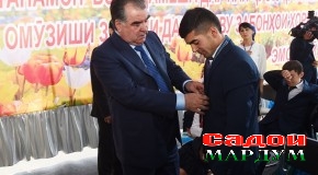 Боздиди Пешвои миллат аз мактаб — интернати ёрирасони №3