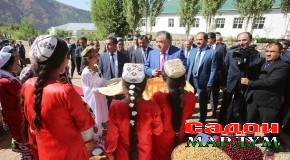 Сафари кории Пешвои миллат ба ноҳияи Балҷувон