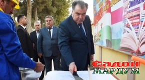 Сафари кории Пешвои миллат ба вилояти Хатлон
