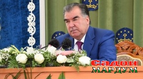 Суханронии Президенти ҷумҳурии Тоҷикистон Эмомалӣ Раҳмон дар мулоқот бо роҳбарону фаъолон ва сокинони ноҳияи Носири Хусрав, чоруми августи соли 2017